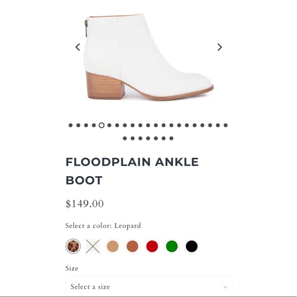 seychelles floodplain booties white